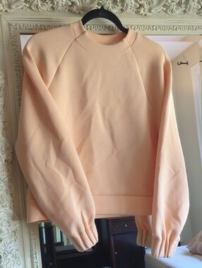 Calia Peach Crewneck Sweatshirt